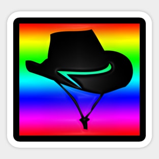 Western Era - Cowboy Hat 5 Sticker